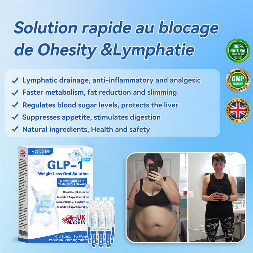 Honxi® ⚡GLP-1 Max Weight Loss Oral Solution ✅One dose a day — see results in 7 days 👩⚕️Suitable for obesity, cardiovascular diseases, diabetes, sleep apnea, high cholesterol and blood lipids, joint problems, and various other conditions🚀
