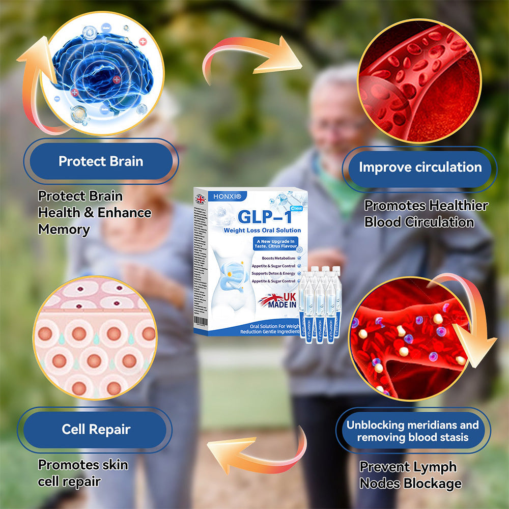 Honxi® ⚡GLP-1 Max Weight Loss Oral Solution ✅One dose a day — see results in 7 days 👩⚕️Suitable for obesity, cardiovascular diseases, diabetes, sleep apnea, high cholesterol and blood lipids, joint problems, and various other conditions🚀