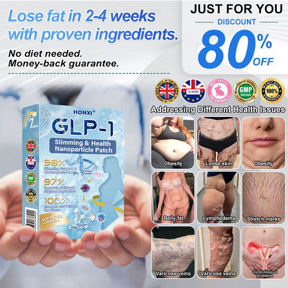 🏥FDA Store | HONXI® Slimming & Health  Nanoparticle Patch with Collagen & Matrixyl 3000 丨Obesity,Cardiovascular Diseas, Diabetes, Sleep Apnea, Joint Problems and More