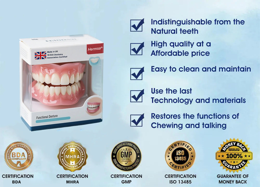 Hermsa® Multi-Functional Shaping Silicone Denture Set