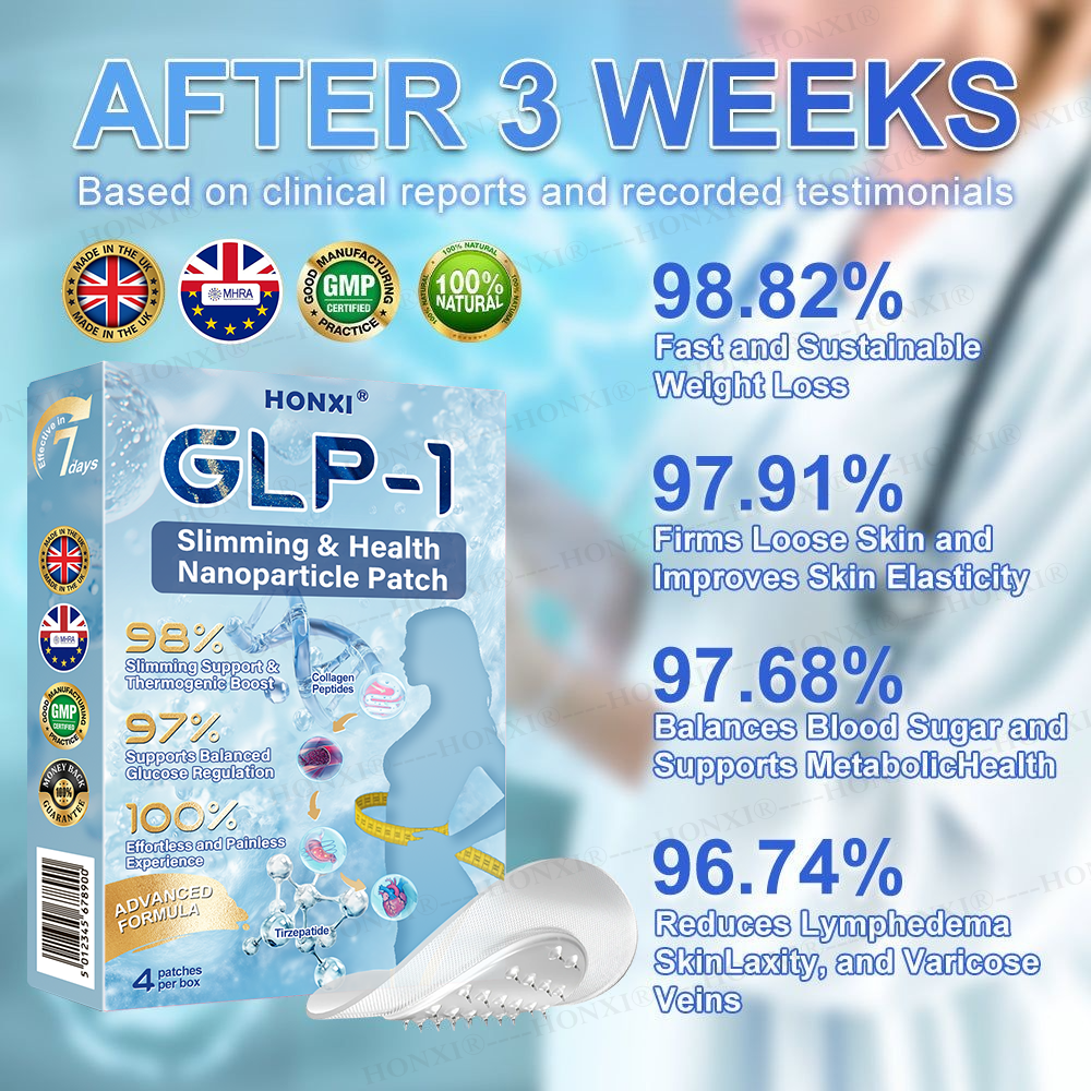 🏥FDA Store | HONXI® Slimming & Health  Nanoparticle Patch with Collagen & Matrixyl 3000 丨Obesity,Cardiovascular Diseas, Diabetes, Sleep Apnea, Joint Problems and More